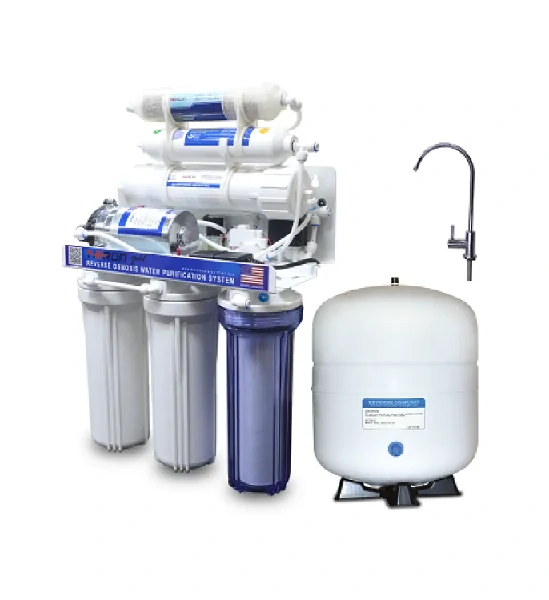 Water Purifier (RO) + Mineral Purification System Heron Gold GRO-075, 6 Stage 3.2GL Metal Tank.