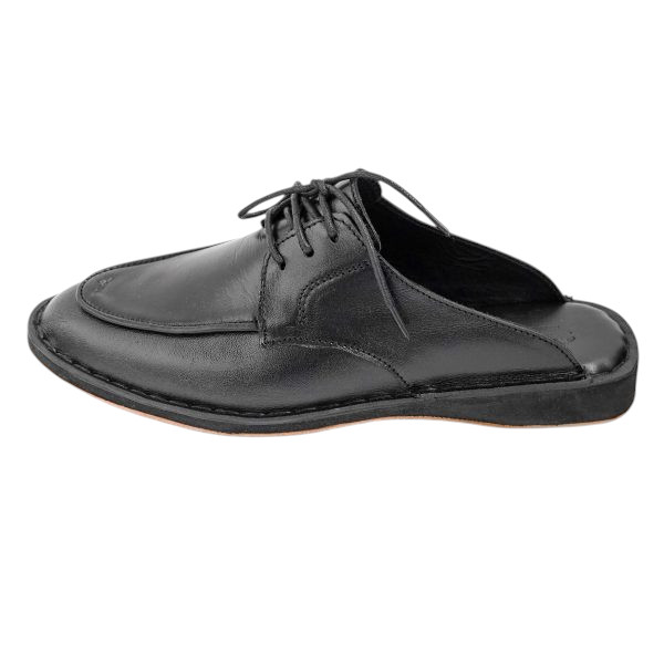 Lace Half Shoe – Black