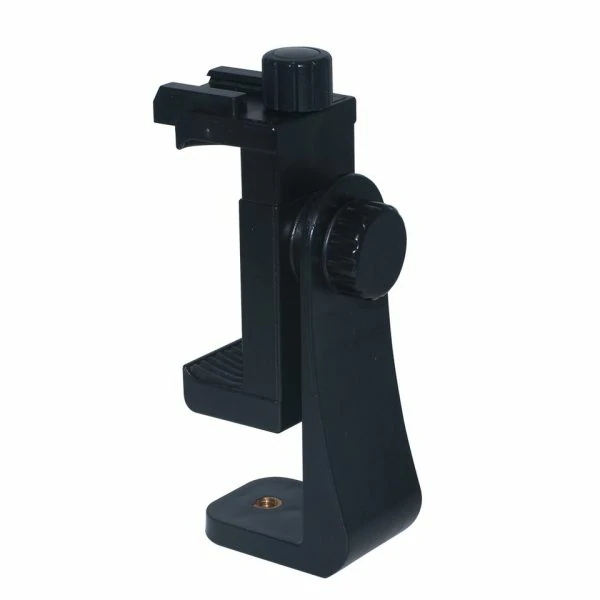 360 Degree Mobile Holder With Cold Shoe Mount For Extra Microphone Or Led Light