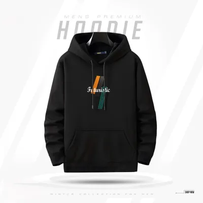 Men's Winter Hoodie (Black)