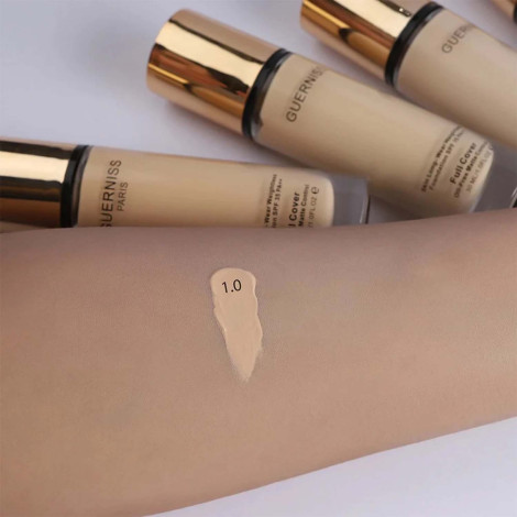 Guerniss Cover Matte Foundation 30ml - 1.0 Porcelain (Hong Kong)