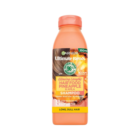 Garnier Ultimate Blends Pineapple Hair Food Glowing Lengths  Shampoo 350ml (Italy)