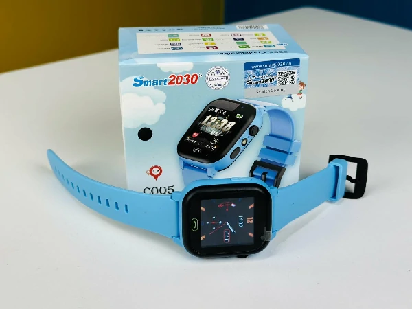 SIM Supported Kids Smart Watch (Smart2023 C005) – Blue Color