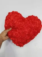 Heart Shape Red Love Pillow | Send Soft Toys as Gifts