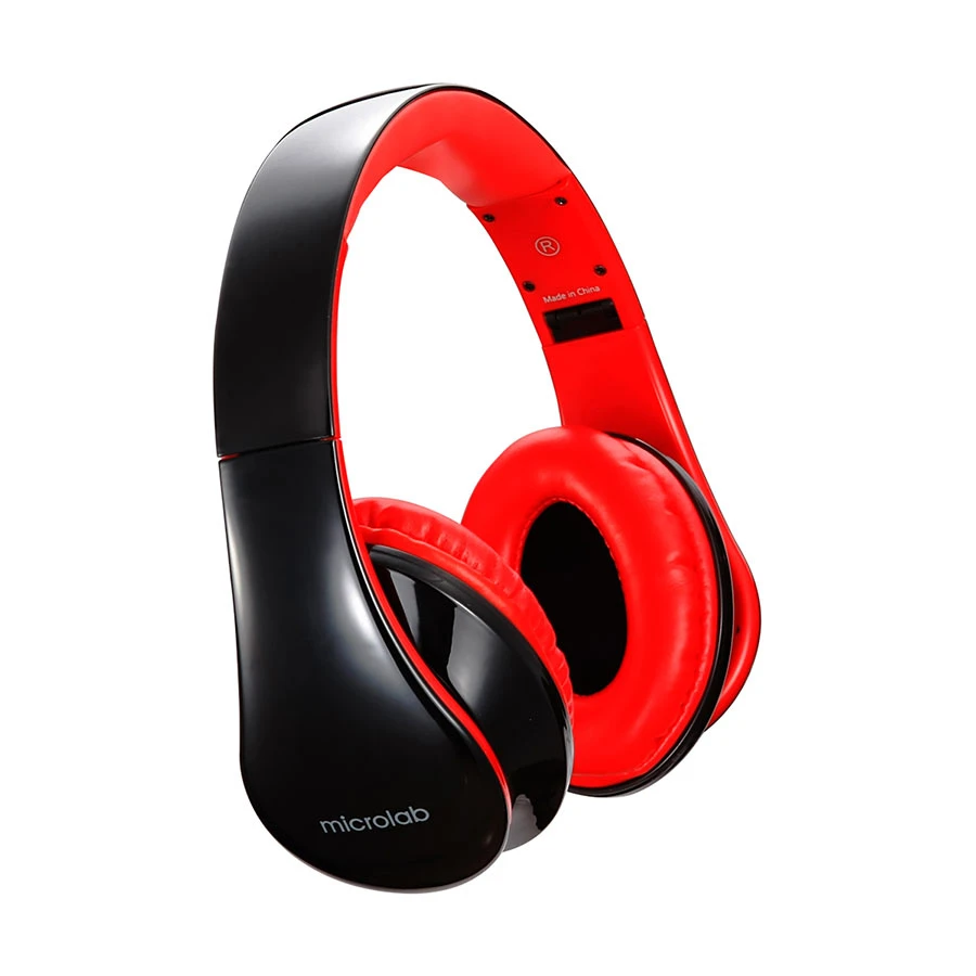 Microlab K360 Single Port Black & Red Headphone