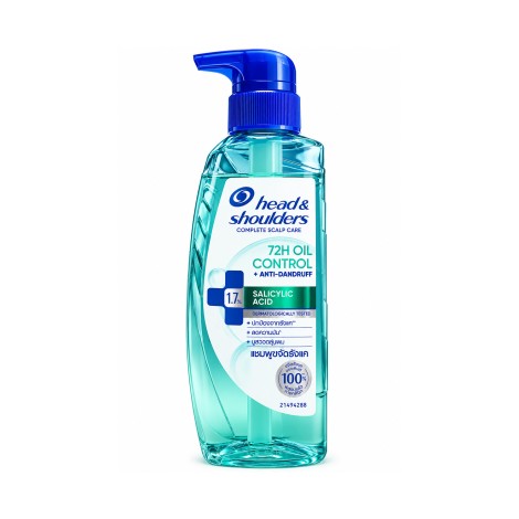 Head & Shoulders 72H OIl Control + Anit Dandruff Shampoo 300ml (Thailand)