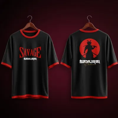 Premium Streetwear Drop Shoulder T-shirt for Men