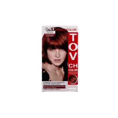 Tovch Hair color 30ml*2 - 6.41 Blonde Copper Iridescent (China)