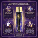 Aleda Magnifique Deodorant Spray For Women 200ml (Turkey)