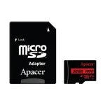 Apacer R100 MicroSDHC/SDXC UHS-1 U1 V10 A1 32GB Memory Card with Adapter