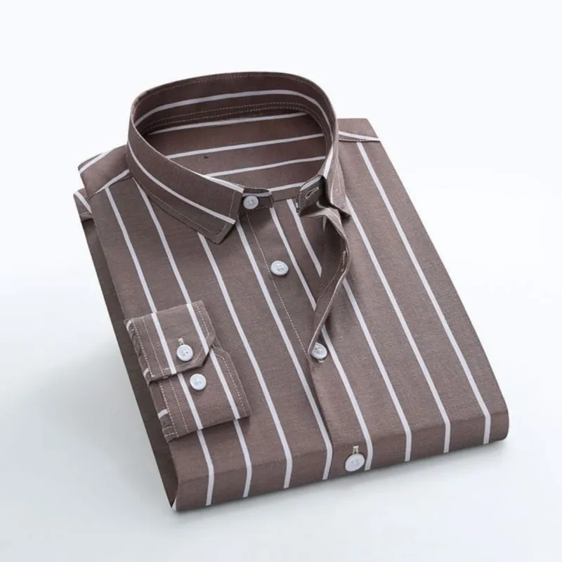 Men's Full Sleeve Slim Fit Cotton Check Shirt, 6 Colours
