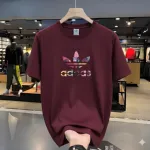 Men's Drop Shoulder T-Shirt with DTF Print, Cotton-Spandex Blend