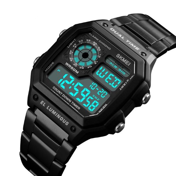 SKMEI New Sports Digital Waterproof Watch For Men 1299