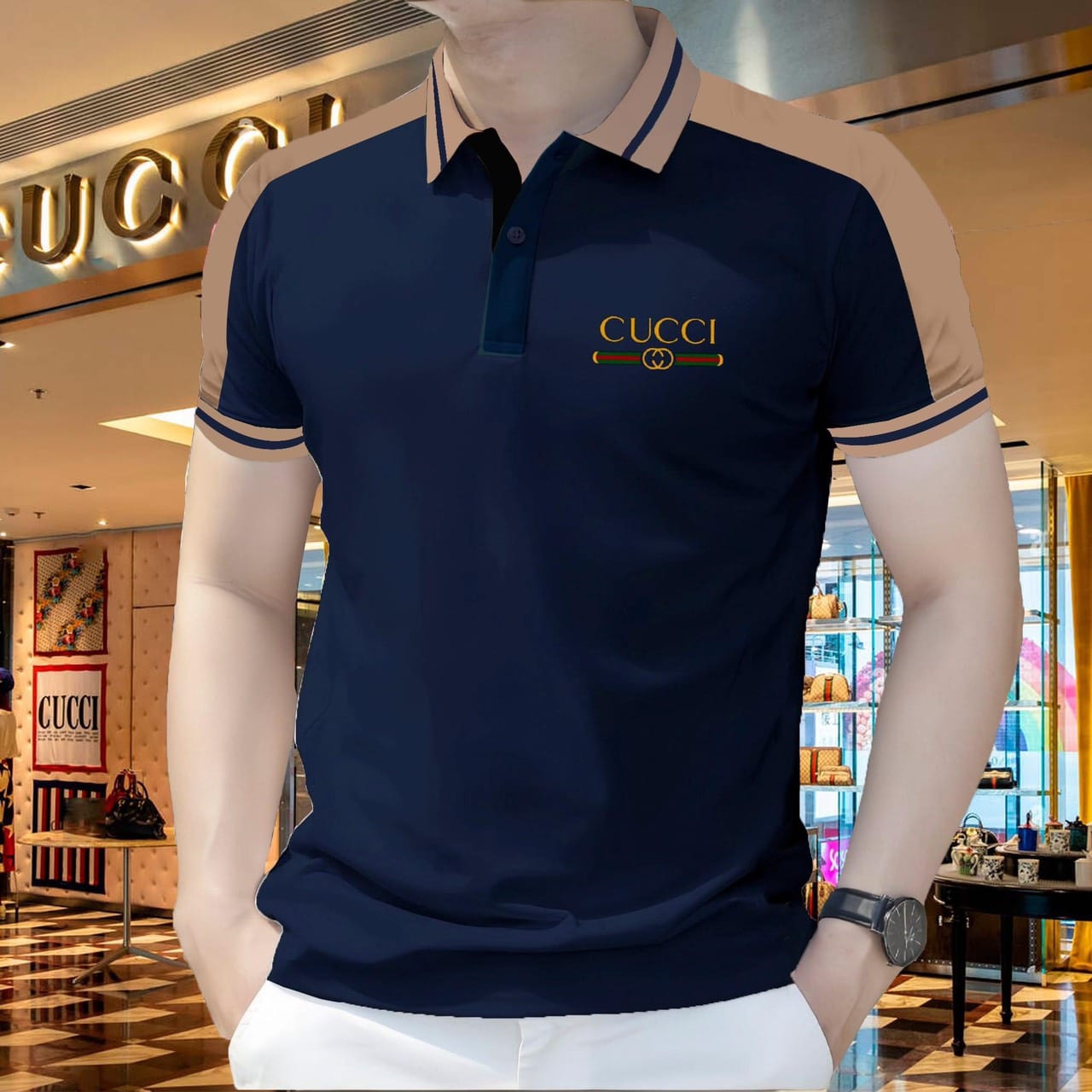 Men's 195 GSM Cotton Polo Shirt, Chest 36 to 40 Inch, 3 Colours
