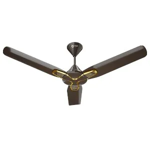 Orient Jazz Art 48'' Ceiling Fan Fire Waves Art-Hickory Brown (O-189)