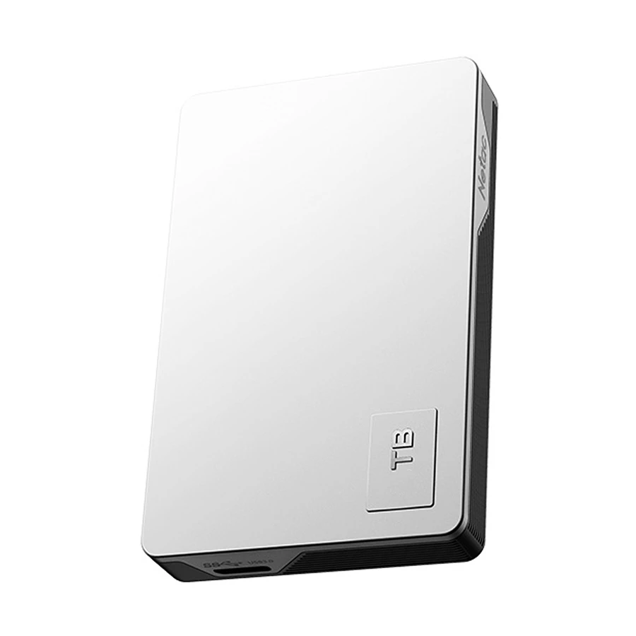 Netac K338 4TB USB 3.0 Silver Gray Portable External HDD