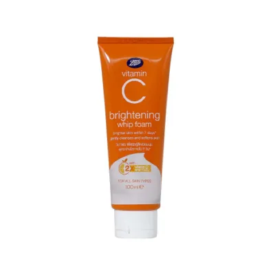 Boots Vitamin C Brightening Whip Foam 100ml (Thailand)