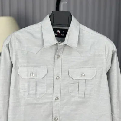 Premium Lap Seam Double Pocket Shirt