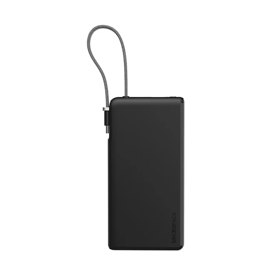Micropack PB-C10 10000mAh 22.5W Power Bank with Digital Display Black