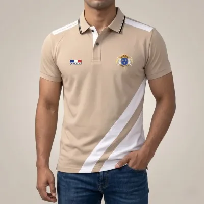 Men's PK Cotton Half Sleeve Polo Shirt, Sizes L and XL, 4 Colours