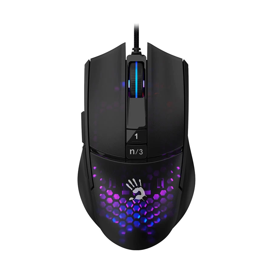 A4Tech Bloody L65 Max Honeycomb RGB Wired Gaming Mouse