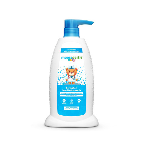 Mamaearth Baby DermaSoft Head To Toe Wash 250ml (India)