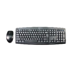 Micropack KM-203W Black Wireless Keyboard & Mouse Combo with Bangla