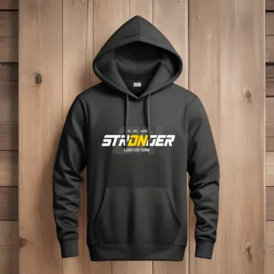 Men's Winter China Hoodie (Black)