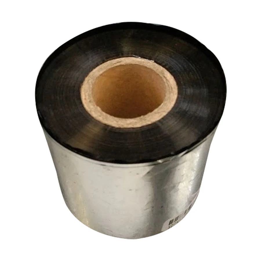 55mm x 300m (2 Inch) Glossy Black Label Ribbon