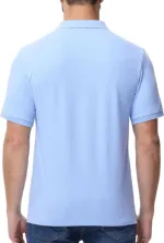 Men's Solid Cotton Half Sleeve Polo Shirt, 200 GSM, Size XL