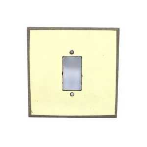 1 Hole Fiber Switch Board Off-White
