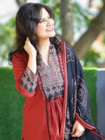 Women's Cotton Salwar Kameez with Digital Print Orna, 36 to 46