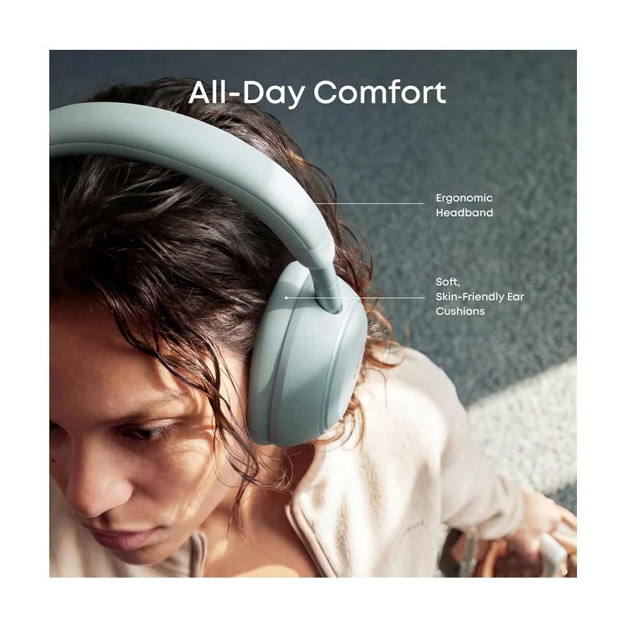 Anker SoundCore Space 2 ANC Seafoam Green Bluetooth Over-Ear Headphone