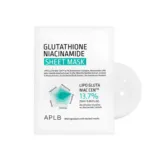 APLB Glutathione Niacinamide Sheet Mask 25ml (Korea)