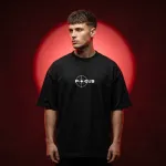 Men's Stylish Premium Drop Shoulder - Black