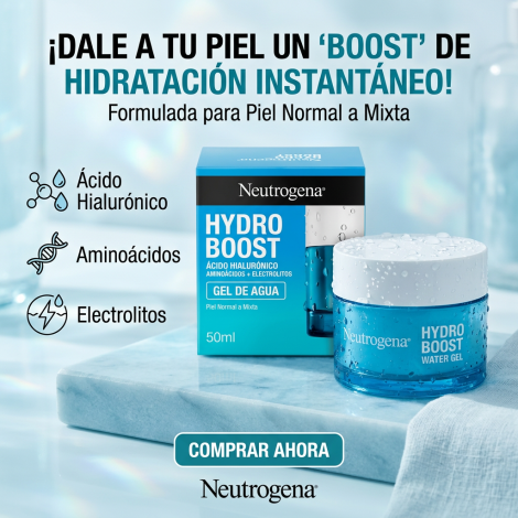 Neutrogena Hydro Boost Gel De Agua Water Gel Normal to Combination Skin 50ml (France)