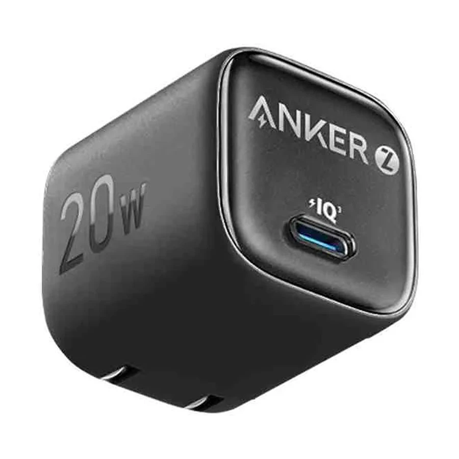 Anker Zolo 20W PD+IQ USB-C Charger Black (US Plug)