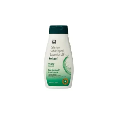 Abbott Selsun 2.5% Strenght For Dandruff Treatment 120ml (India)