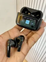 Awei TP29ANC AI Translation & ANC Wireless Earbuds – Bluetooth 6.0 Real-Time Translator Earphones with 147 Languages, 10mm Driver & LCD Touch Screen