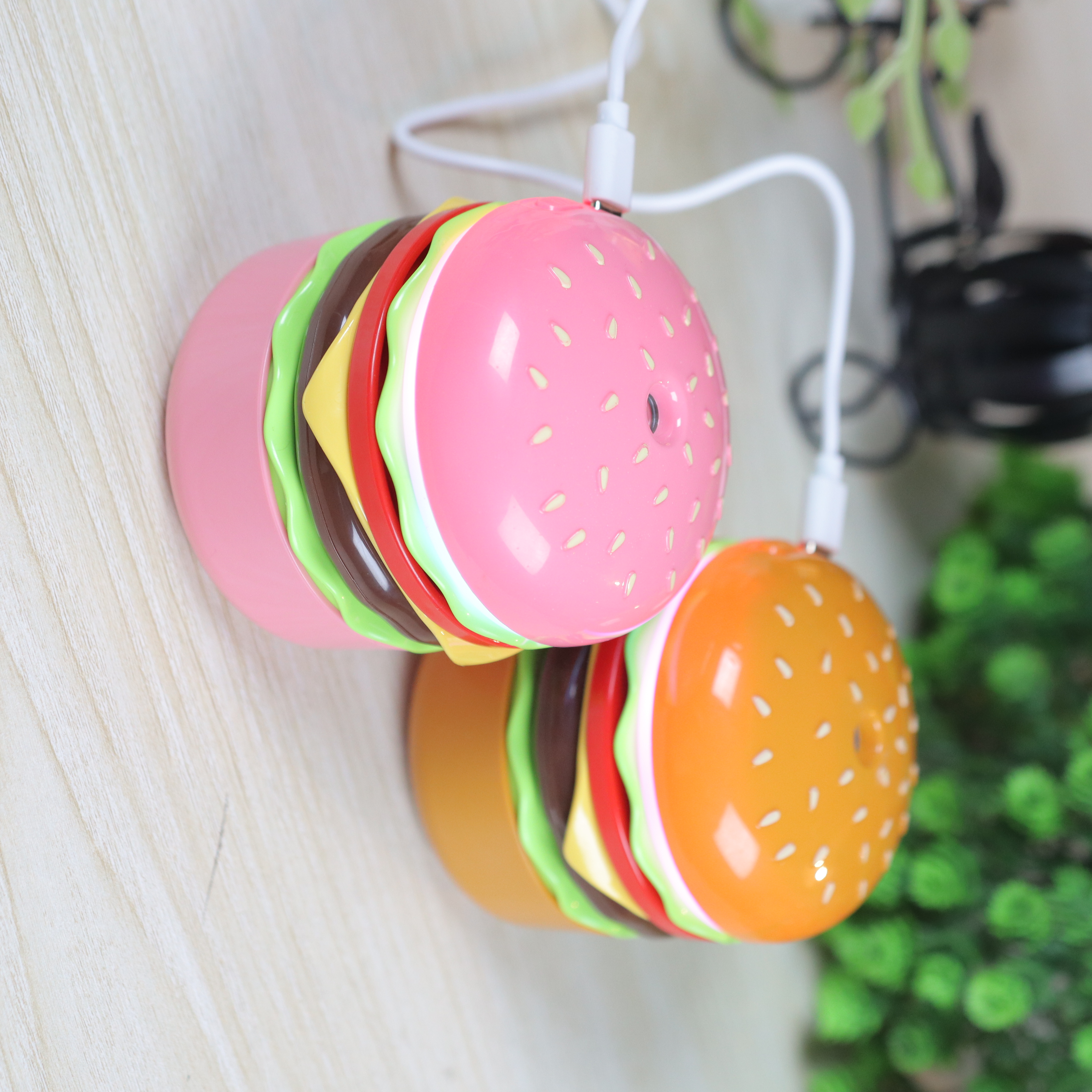 Cute Burger Shape Mini Humidifier