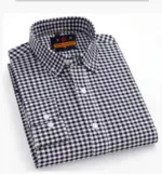 Mens long sleeve Grameen check shirt