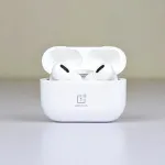 OnePlus AirRO3 True Wireless Bluetooth Earbuds – Noise Reduction TWS Earphones with 360mAh Battery & Clear Sound (White)