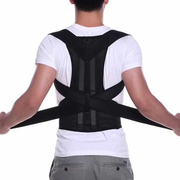 Back Support Belt with Fully Adjustable Straps Relief Lower & Upper Back Pain