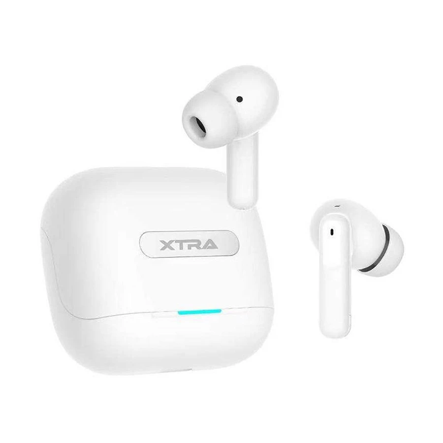 Xtra T15 ANC White TWS Bluetooth Earbuds