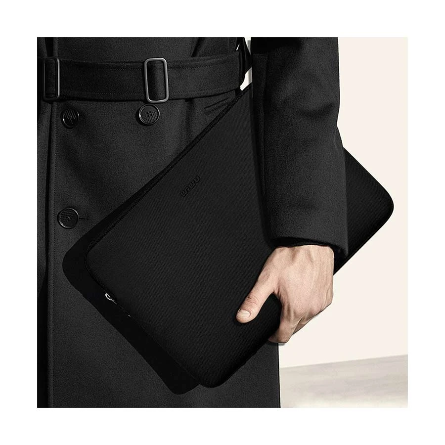 WiWU Skin Zero Sleeve Black Case for 14 inch Laptop