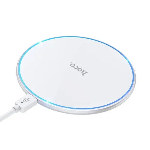 Hoco CW6 Pro 15W Wireless Charger (White)