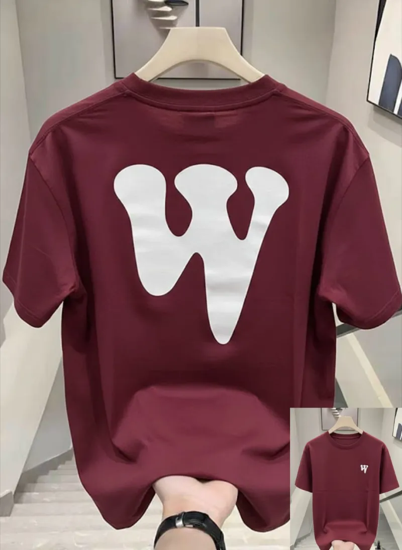 Men's Standard Drop Shoulder Cut T-Shirt, Cotton-Spandex, 6 Colours
