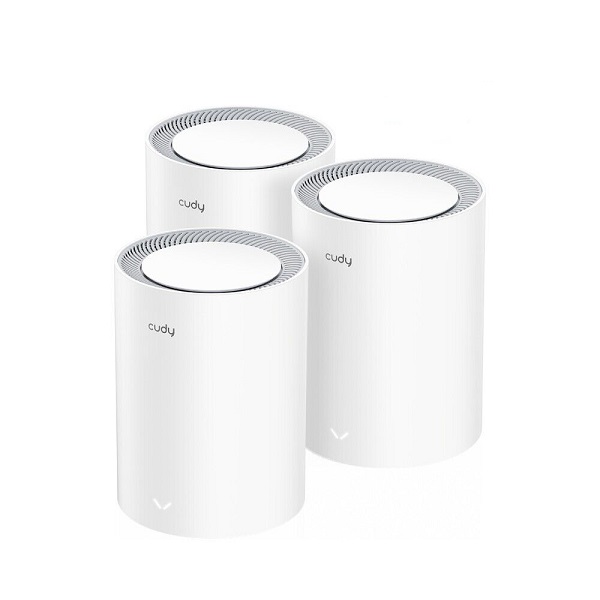 Cudy M1800 AX1800 Whole Home Mesh WiFi 6 Router (3 Pack)