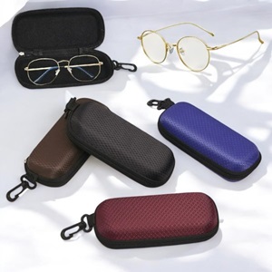 Eyewear Cases Cover Sunglasses Case For Women Glasses Box With Lanyard Zipper Eyeglass Cases For Men Lanyard Zipper Portable