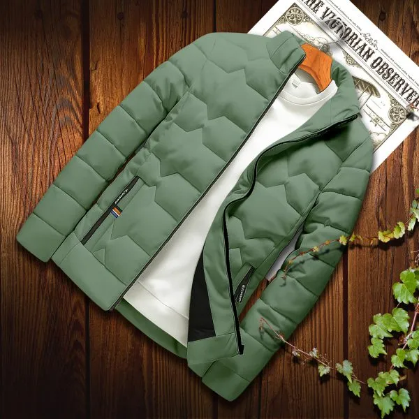 Men's Winter Padding Jacket, 6 Ounce Padding, Micro Fabric